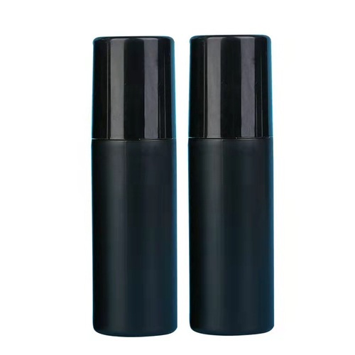100ml full cover spray bottle large cap plastic dispensing bottle HDPE plastic vacuum black white spray bottle