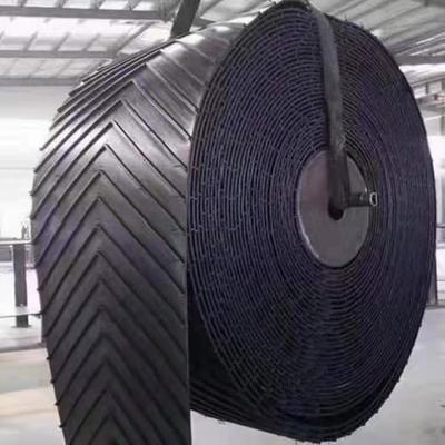 Paving conveyor belt Nylon conveyor belt Clamping conveyor belt wear-resisting non-slip Conveyor belt Herringbone conveyor belt