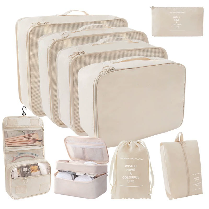 Handheld capacious storage bag, travel bag, set, organizer bag, high-quality style
