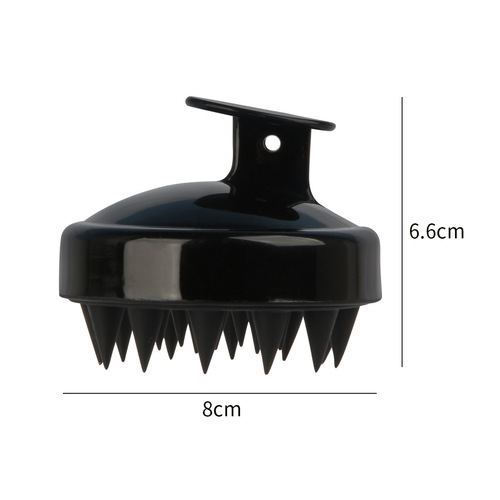 Hot Selling Clean Scalp Head Massage Soft Silicone Shampoo Brush Home Shampoo Brush Bath Comb Hairdressing Tool