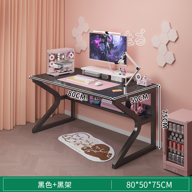 Escritorio de computadora blanca escritorio doméstico dormitorio de niñas escritorio de escritorio simple escritorio de escritorio