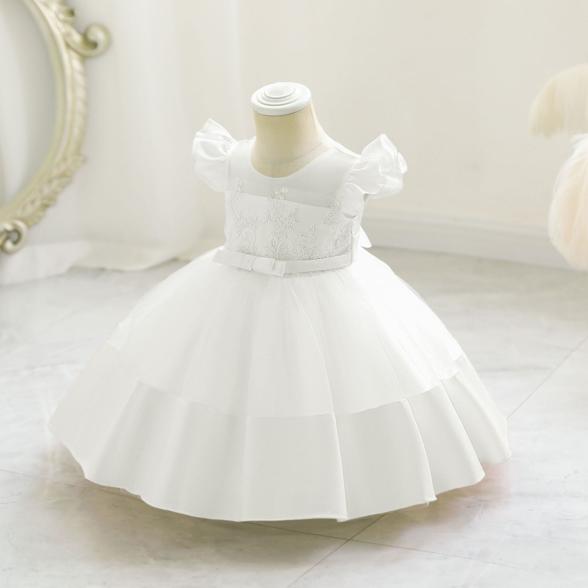 vestido de princesa infantil