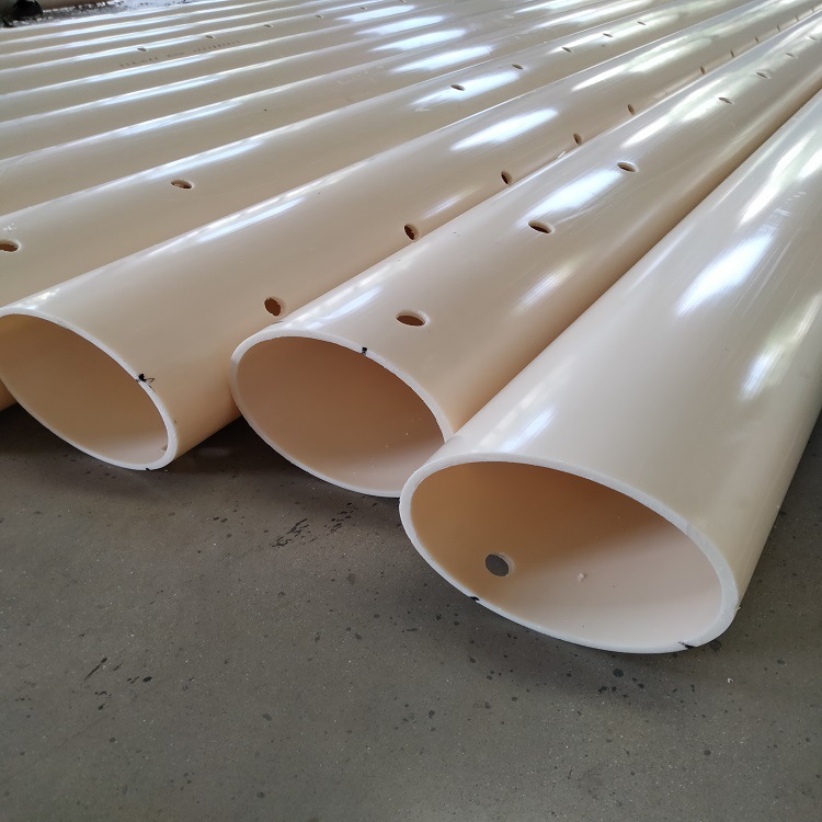 鲁美牌ABS穿孔排泥管DN200 环保污水处理专用abs管材dn200