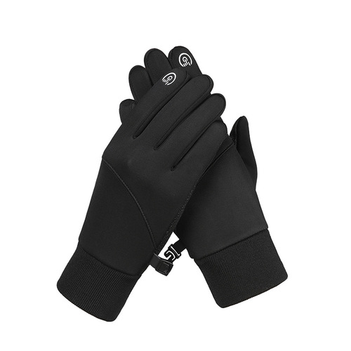  new cross-border outdoor sports gloves for men, velvet, touch screen, warm, waterproof, cycling, foreign trade, autumn and winter