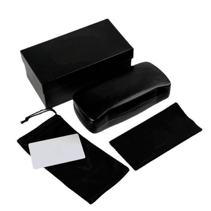 Glasses Case Eva Zipper Case Black Hook Sunglasses Case Anti-Pressure Universal Sunglasses Case Wholesale