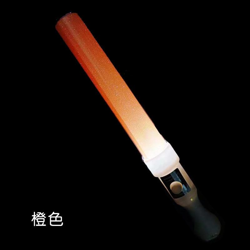 짧은 둥근 막대 오렌지