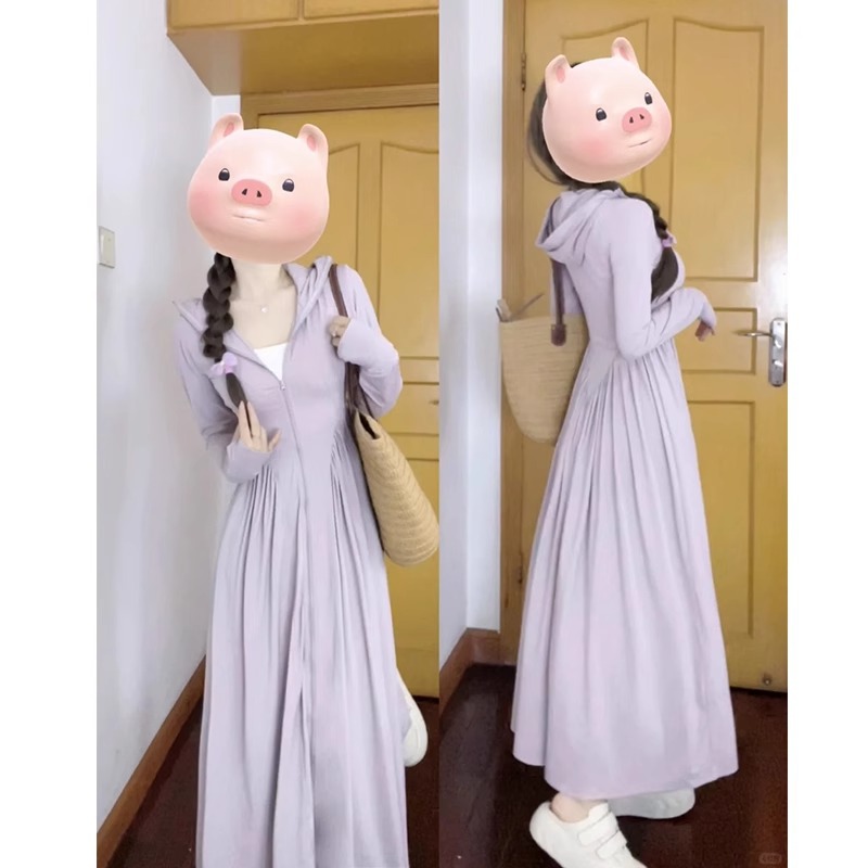 Long sun protection clothing