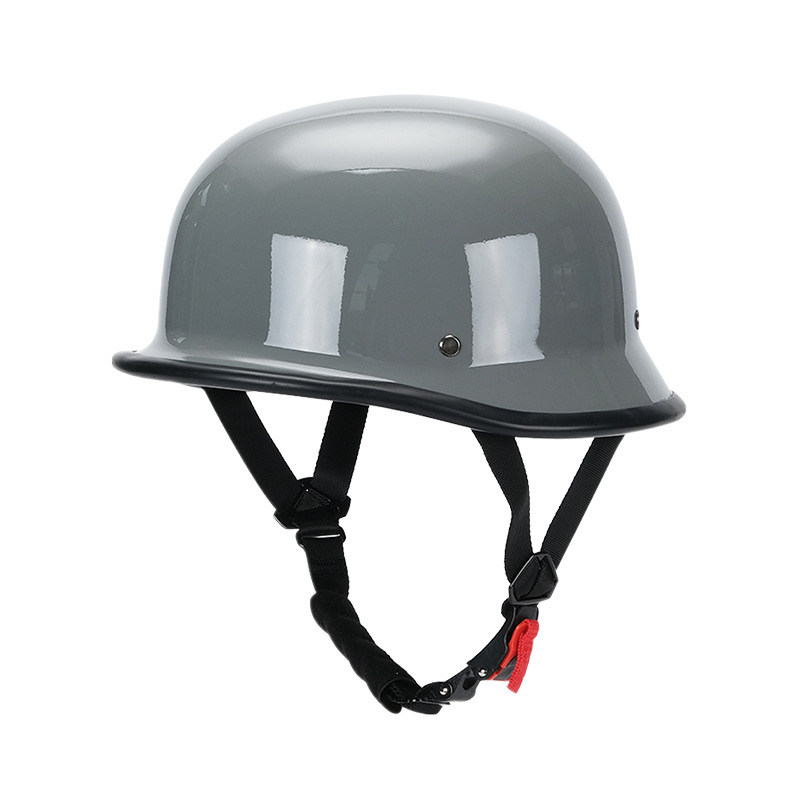 [Spot] Casco de soldado Casco de motocicleta Casco de motocicleta retro de verano Half Casco de crucero Casco de pala Hombres y mujeres Eléctrico