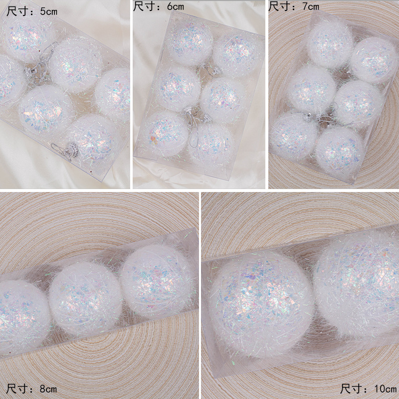 Navidad personalizada joyería de fiestas colgantes colgantes del árbol de Navidad esquinilla peludo decoración colgantes de la escena de Navidad