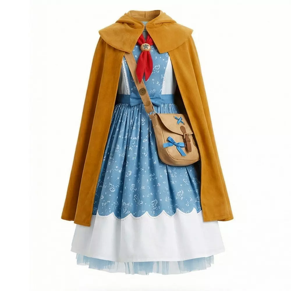 怪奇物语5霍莉cos服公主裙万圣节儿童表演服cosplay角色扮演服装