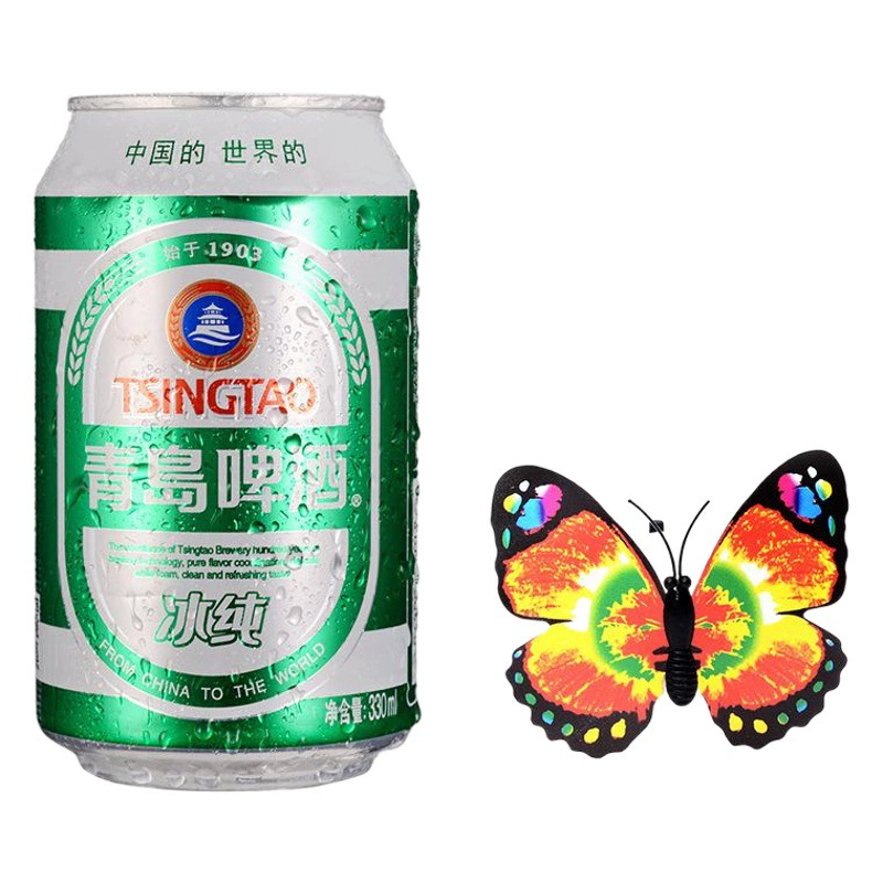 Креативный Красочный ночник-бабочка может быть наклеен светодиодный декоративный настенный светильник светящийся киоск-бабочка оптом