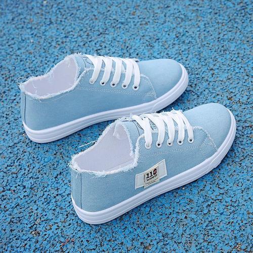 Women's Spring and Summer Canvas Shoes, White Shoes, Korean Style, Breathable Flat Student Shoes, Versatile Loafers, Fashion Shoes