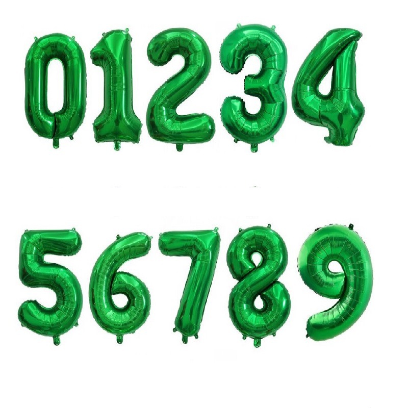 digital green balloon