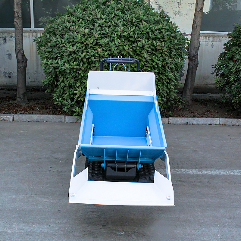 Dump Truck自卸式翻斗履带运输车 全地形液压手扶履带运输车