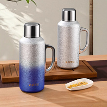 覆钛焖茶壶高端便携车载保温杯茶水分离男士女士商务送礼杯大容量