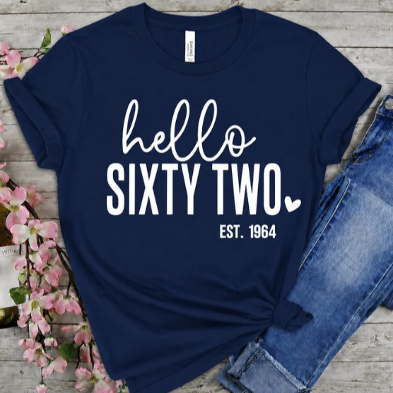 Foreign trade T-shirt with 1961-1986 cursive letter print pattern, short-sleeved, European and American tops for Amazon and AliExpress Foreign trade T-shirt with 1961-1986 cursive letter print pattern, short-sleeved, European and American tops for Amazon and AliExpress