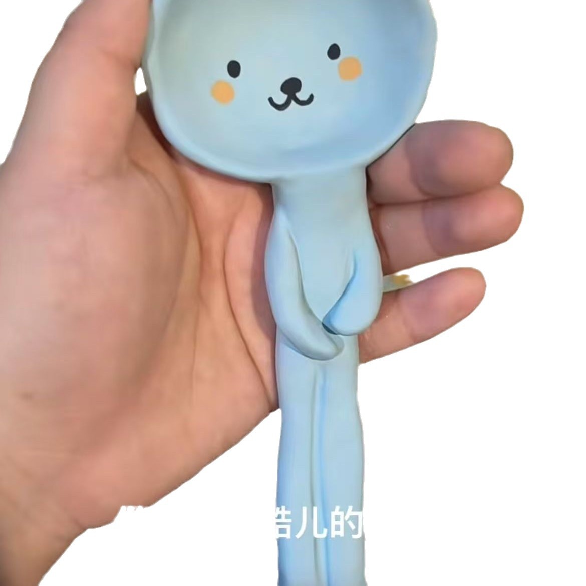 Large Handmade Ceramic Cartoon Spoon For Kitchen And Dining_voghion.com