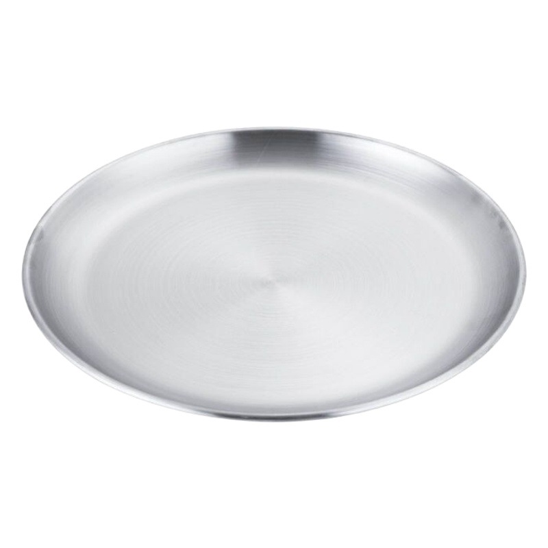 Stainless Steel Barbecue Plate Household Plate Barbecue Tray Dish Baking Plate Thickened Dish Bone Plate Spitting Bone Plate
