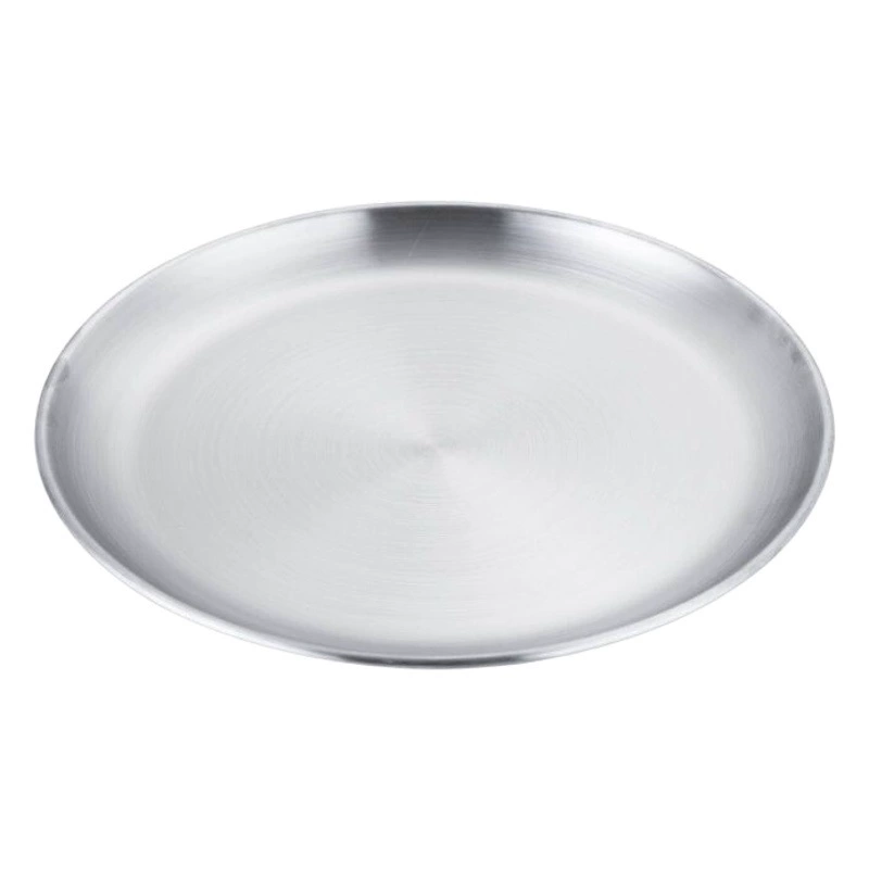 Тарелка для барбекю из нержавеющей стали, бытовая тарелка, поднос для барбекю, сковорода для выпечки, утолщенная обеденная тарелка, костяная тарелка, костяная тарелка, тарелка