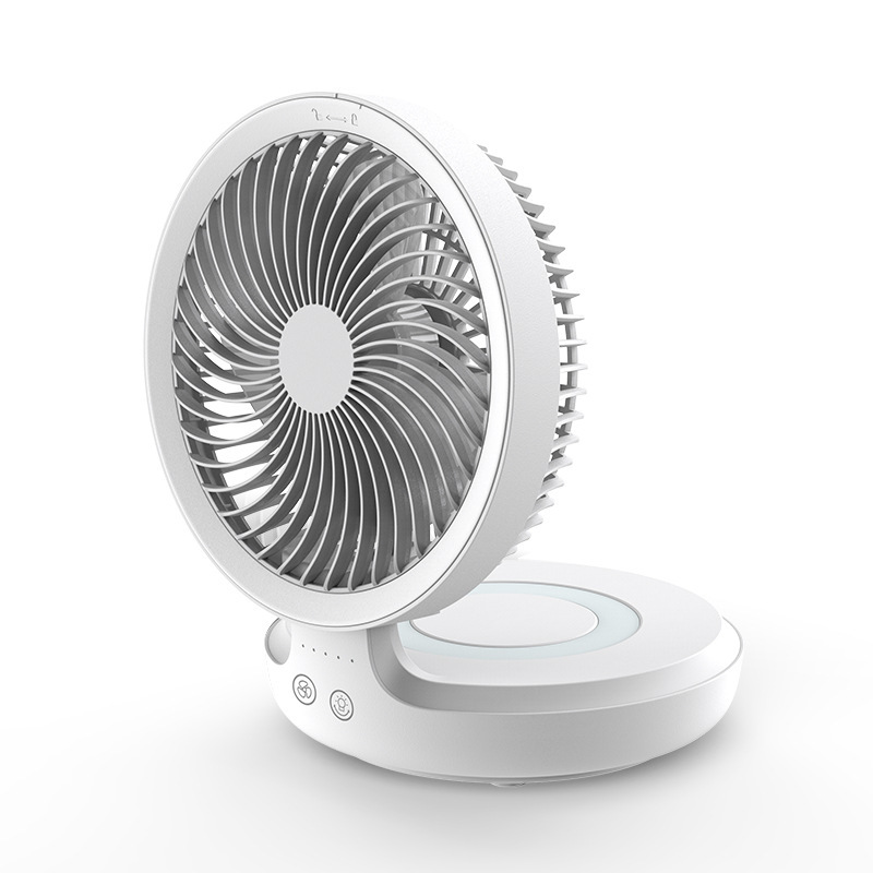 Edon aideng Suspensión de circulación de aire escritorio pequeño ventilador eléctrico escritorio Oficina Punch-libre pared colgando ventilador de la cocina