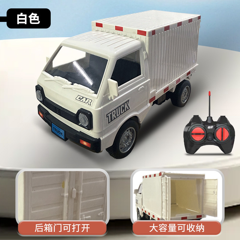 Cross-Border 1:16 Remote Control Liuzhou Cargo Mini Truck with Realistic Lighting, Truck Model, Children's Electric Toy