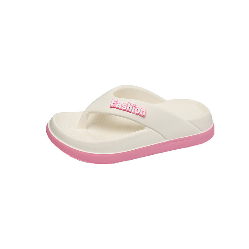 Summer Height Increasing Flip-Flops Women, Outdoor And Indoor Use, Thick Non-Slip, Fashionable Soft Top Quality Sole, Lightweight_voghion.com