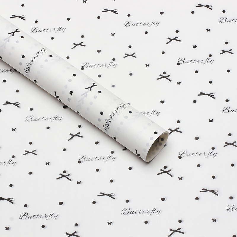 Huaxi amor arco de papel de Sydney flores de papel de embalaje de flores de papel de flores de papel de embalaje de flores materiales de flores