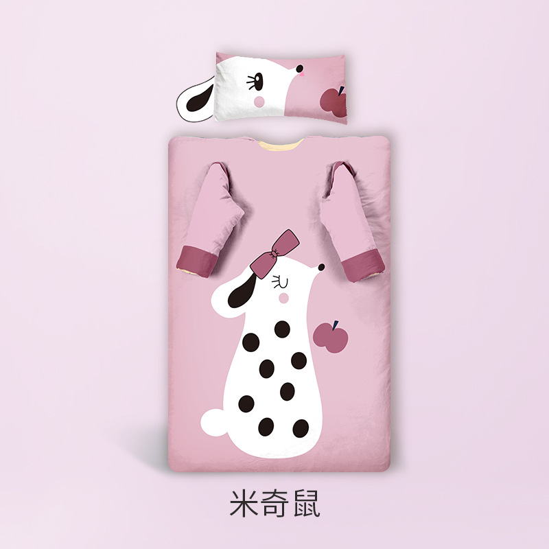 Bebé saco de dormir niños otoño e invierno temperatura constante bebé niña estudiante de escuela primaria anti-kick colcha artefacto cuatro estaciones universal colcha