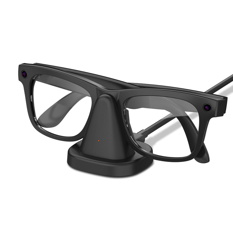 适用于雷朋Rayban Meta智能AI眼镜底座 快充迷你防滑便携充电底座|undefined