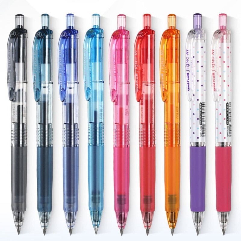 Japan/uni Mitsubishi UMN-105 Stationery 0.5mm Sign Pen Press Gel Pen/Press Water Pen