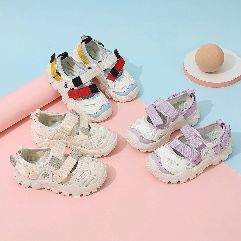 Детские сандалии туфли на мягкой подошве маленькие белые туфли для девочек