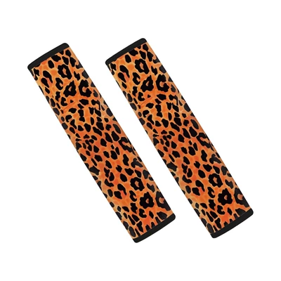 Seat belt shoulder pad Pink Leopard Print with Velcro - ysfc05821a1z86-1-onesize