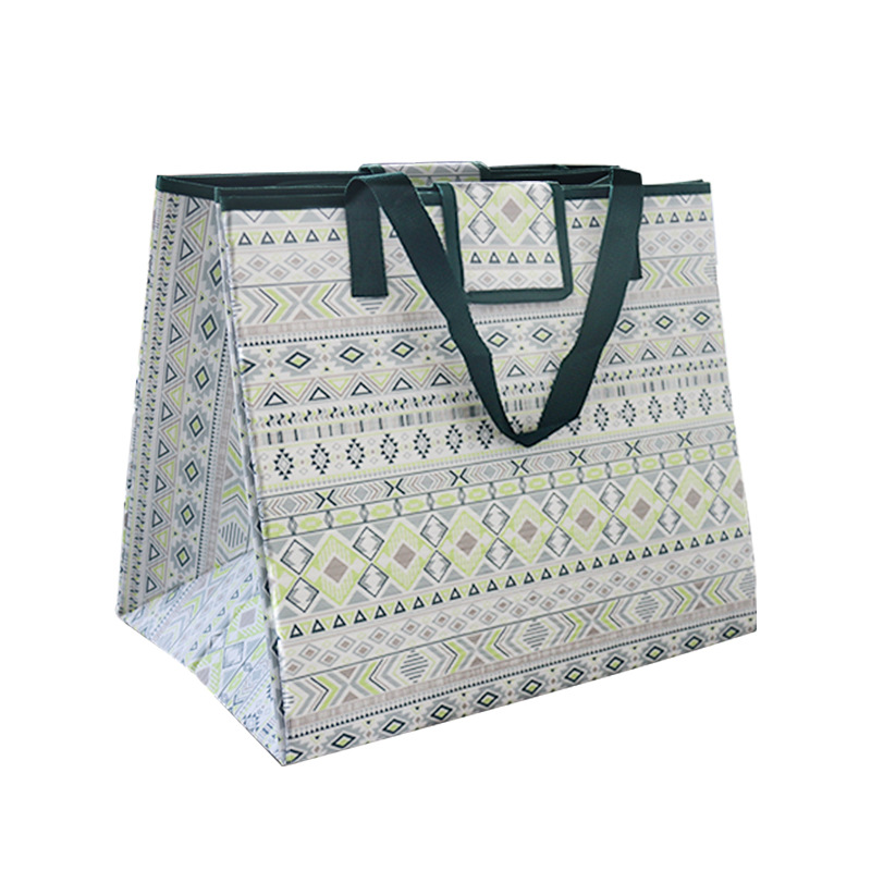 포크 스타일 그린 이중 목적 피크닉 매트 피크닉 가방 98*110cm