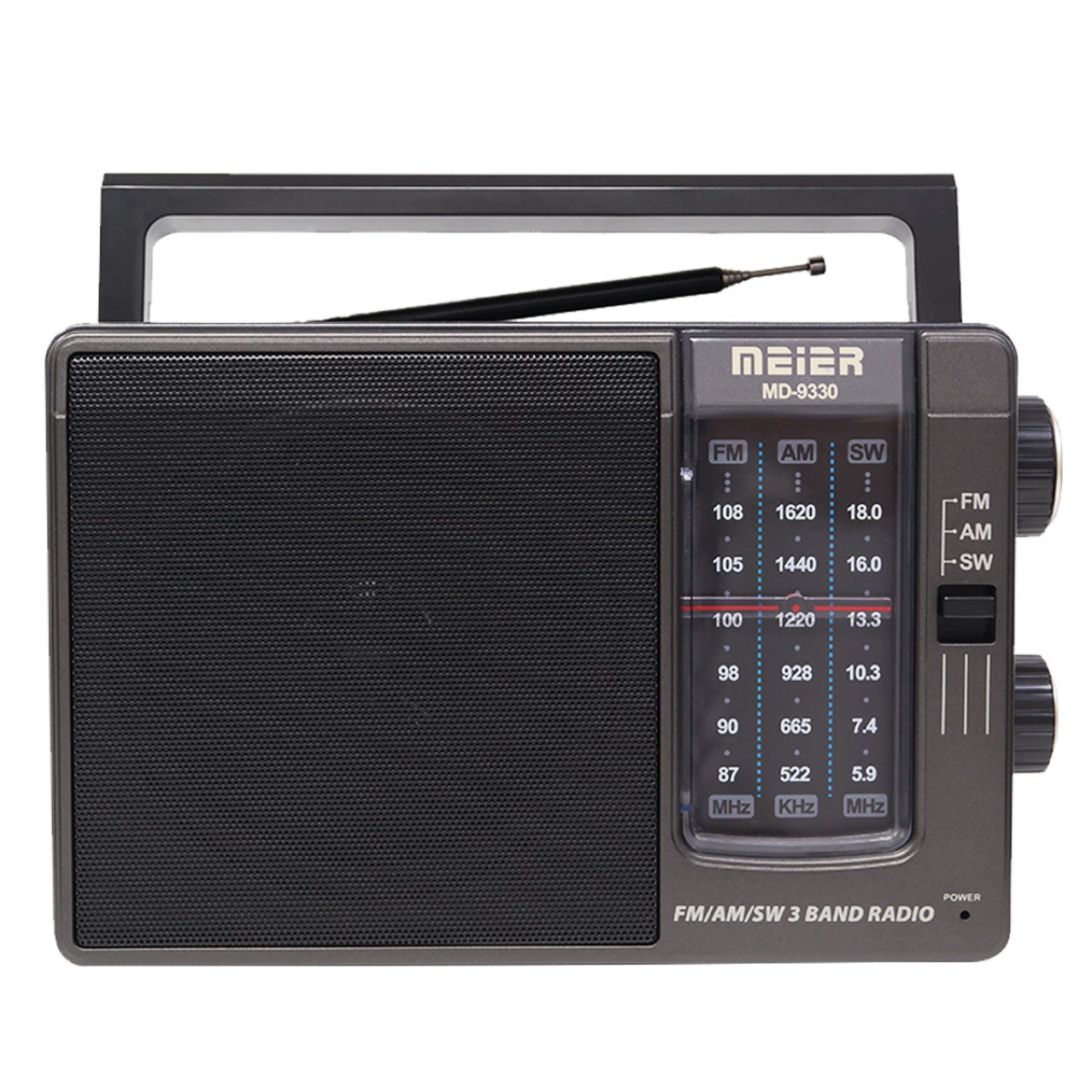 Новая трансграничная сумка для динамиков MD-9330, уличная сумка, беспроводное аудио, классическое ретро-радио для пожилых людей