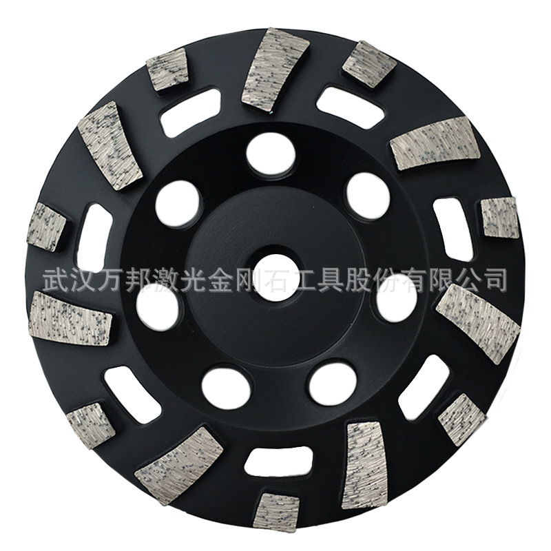 特殊齿5寸7寸金刚石磨轮磨盘碗磨 混凝土沥青水泥地坪磨抛光工具