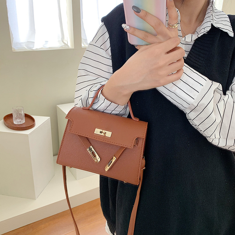(2개) 가을과 겨울 새로운 작은 가방 여성 가방 2025 새로운 패션 올 매치 미니 크로스 바디 가방 인터넷 인기있는 휴대용 켈리 가방