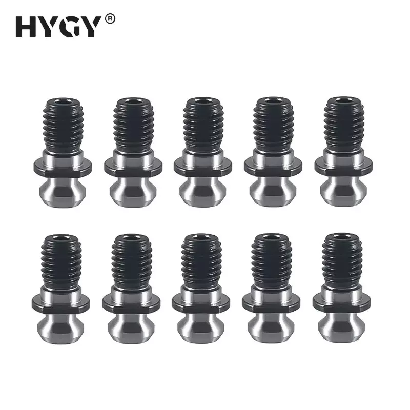 10支装CAT40-45° 5/8-11拉钉 Mazak-CAT40数控刀柄短款通孔出水