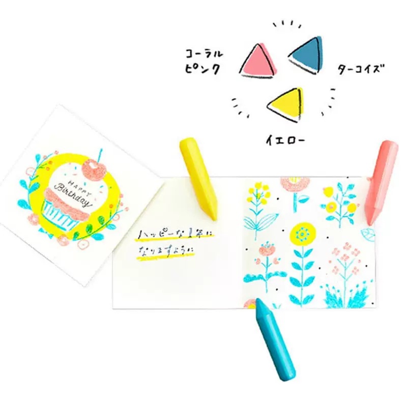 Japonés Sakura Cherry Blossom COUPY resaltador crayón marcado pluma mano cuenta estudiante marcador color
