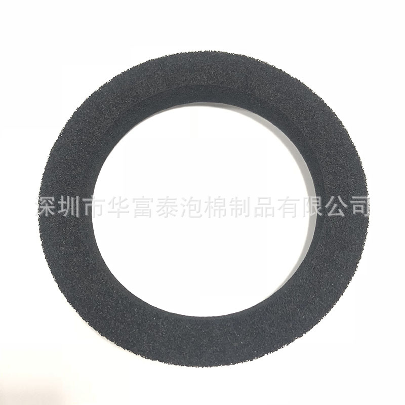 面具吸气孔海绵垫圈 面罩化工气体防尘面具阀片密封泡棉垫