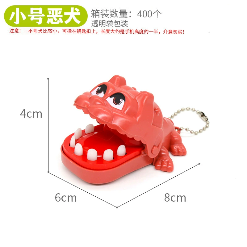 Biting Crocodile & Shark Children's Finger Game Toy, Assorted Sizes, Plastic, Battery-Free