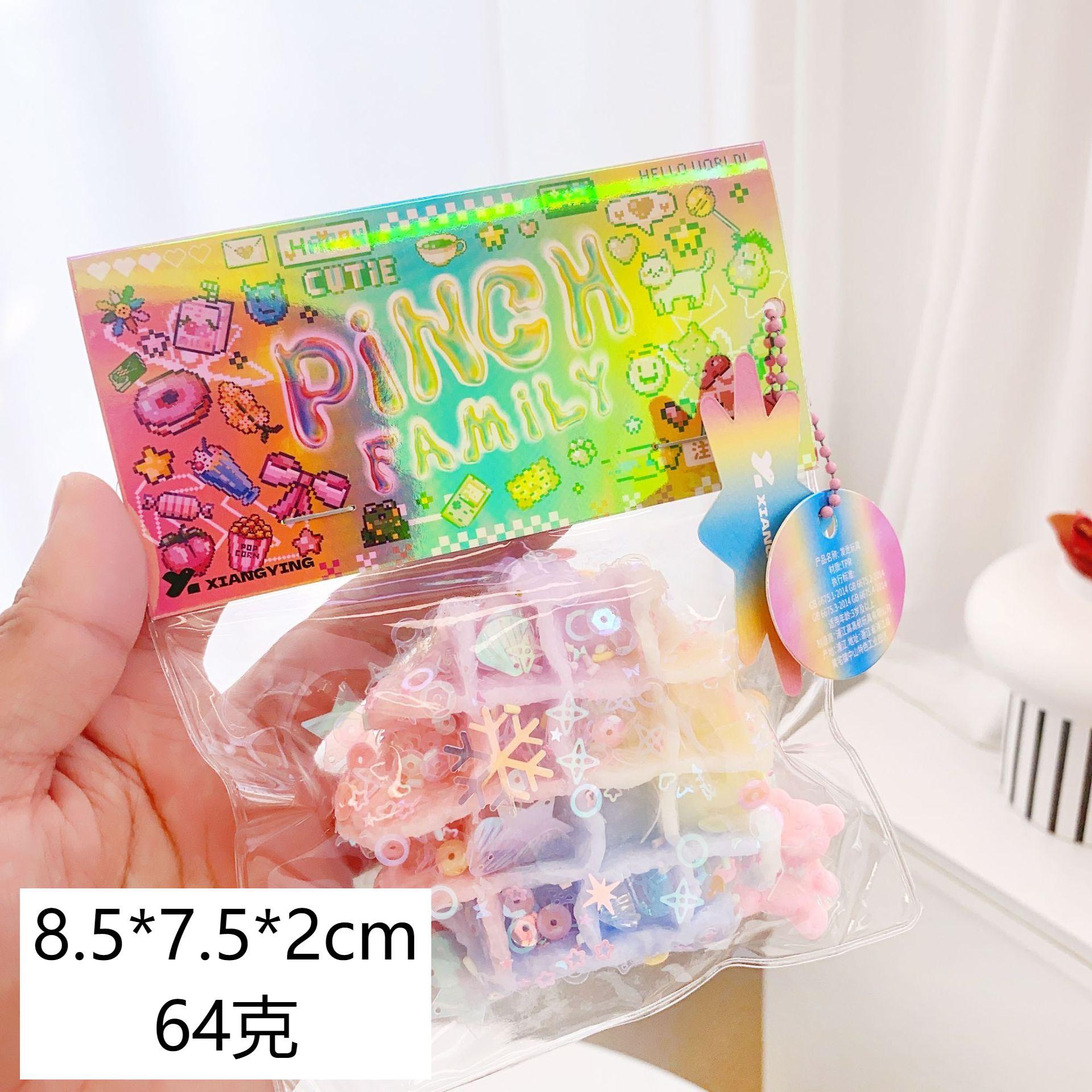 Juguete antiestrés suave tipo donut, un mágico juguete antiestrés suave.