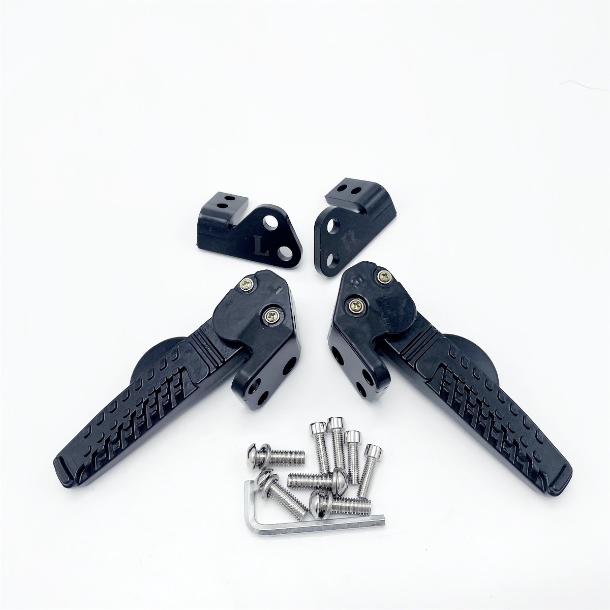 Suitable for Qiaoge I Rear Pedals Xuying Xinfuxi As125 Jogi Modified Flying Rear Footrest Pedal Free Shipping