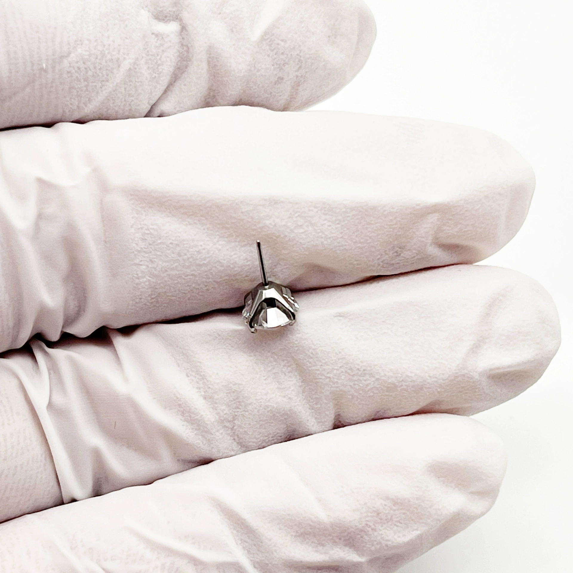 Серьги из Zirconium, металлическая пирсинг губы