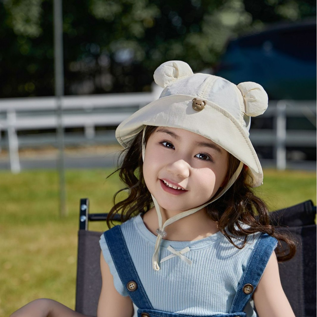 Cute children's summer quick dry thin breathable sun hat for men and…