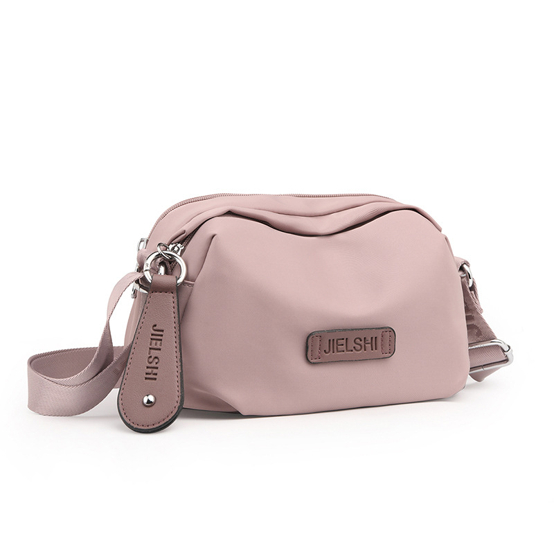 New Casual Women's Single Shoulder Bag Japanese Style Trendy Solid Color Oxford Cloth Water-Repellent Simple Versatile Fashion Crossbody Bag - Thumbnail 8