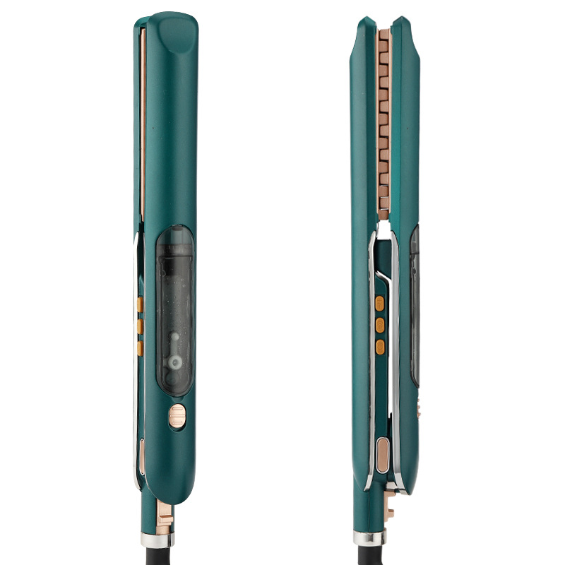 新款头发蓬松夹发器蒸汽护发玉米须夹板玉米烫直发器电夹板垫发根