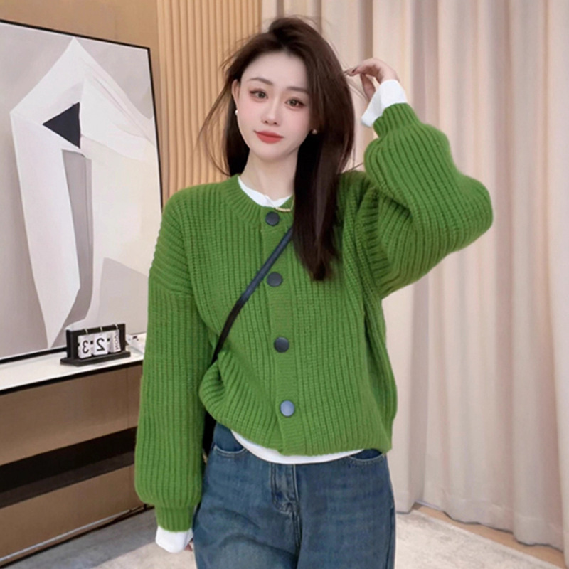 This Year's Popular Beautiful Sweaters for Women in Autumn and Winter 2025 New Popular Loose and Versatile Western Style Knitted Cardigan Jackets