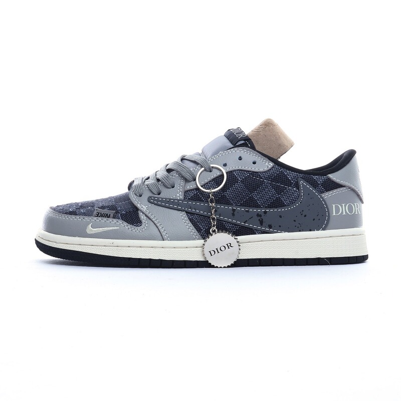莆田鞋 纯原版本 aj1底帮 海外款联名款全头层皮男女休闲运动鞋|undefined