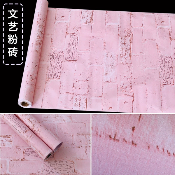 Literary pink brick 45*10m