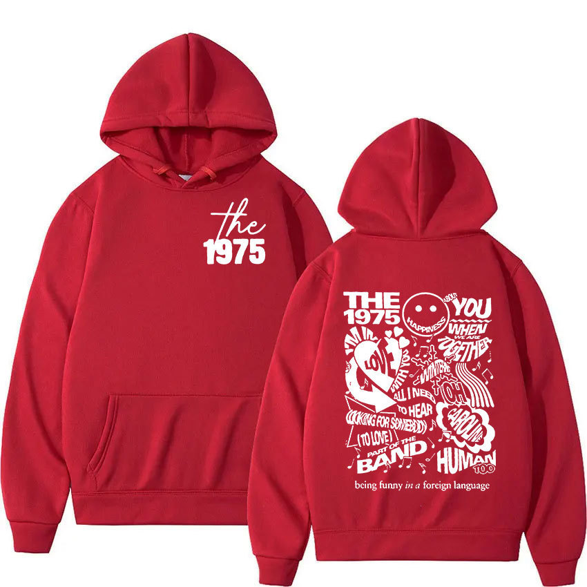 The 1975 Music Album Print Hoodie Men's Women Casual Fashion